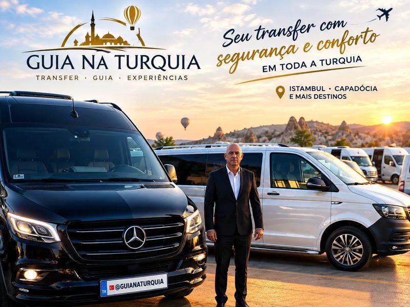 Vans para traslado privativo na Capadócia